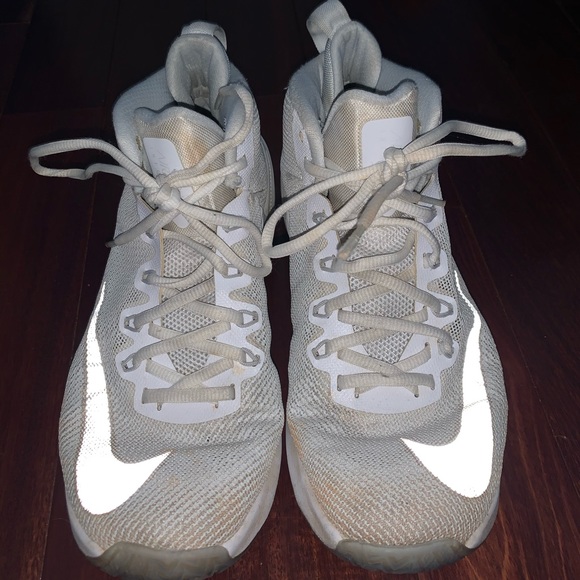 Nike Men's White Athletic Sneakers - Picture 2 of 8